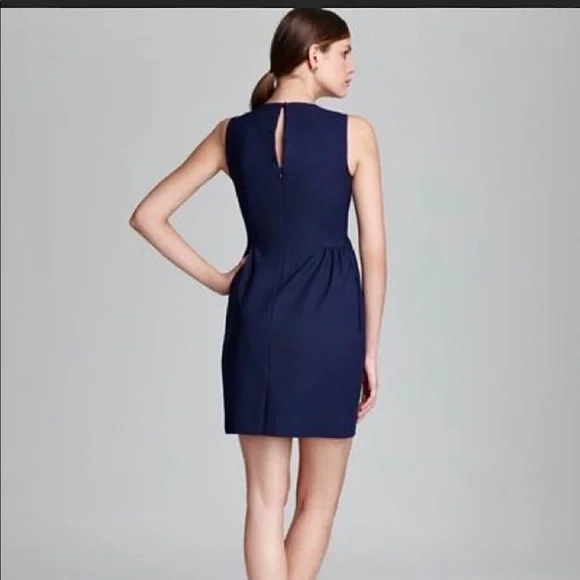 Kate Spade Women’s New York Rhys Sleeveless Navy Sheath Dress Size 0 - Picture 6 of 9